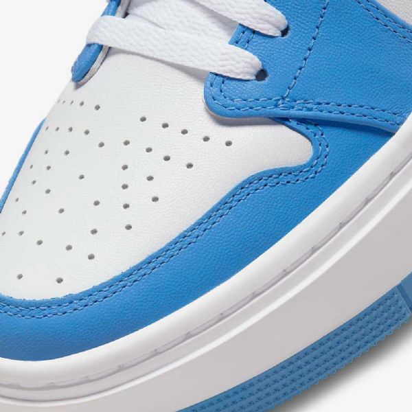 Nike Air Jordan 1 Elevate Low Toppe Se Sko Til Damer Hvid Blå