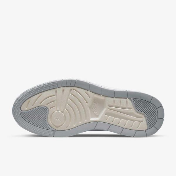 Nike Air Jordan 1 Elevate Low Tops Sko Til Damer Gul Grå
