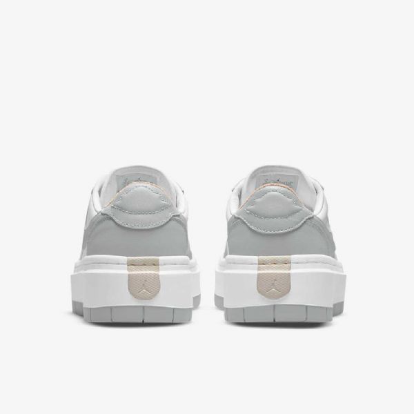 Nike Air Jordan 1 Elevate Low Tops Sko Til Damer Gul Grå