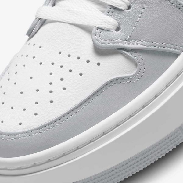 Nike Air Jordan 1 Elevate Low Tops Sko Til Damer Gul Grå