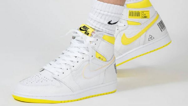 Nike Air Jordan 1 First Class Flyvesko Til Mænd Hvid