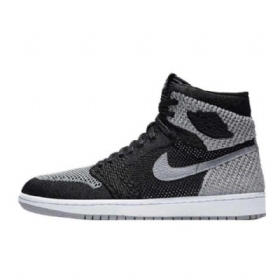 Nike Air Jordan 1 Flyknit Shadow Sko Til Mænd Grå