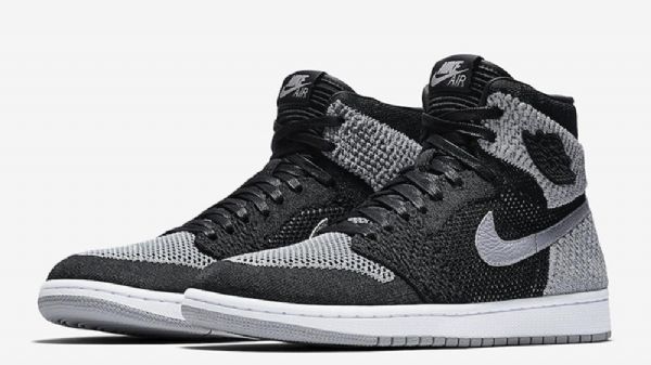 Nike Air Jordan 1 Flyknit Shadow Sko Til Mænd Grå