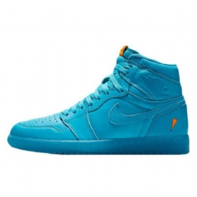 Nike Air Jordan 1 Gatorade Lagoon Sko Til Mænd Blå