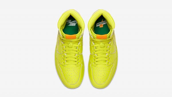 Nike Air Jordan 1 Gatorade Lime Sko Til Mænd Grøn