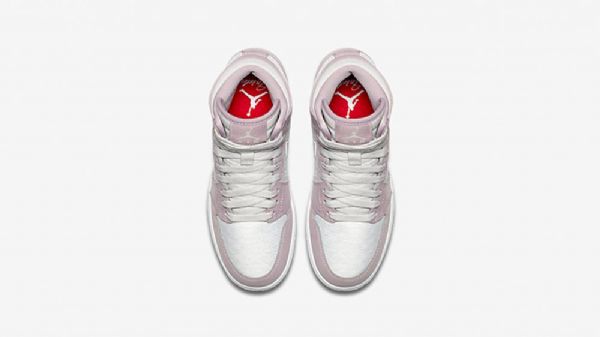 Nike Air Jordan 1 Gg Plum Fog Heiress Sko Til Mænd Lyserød