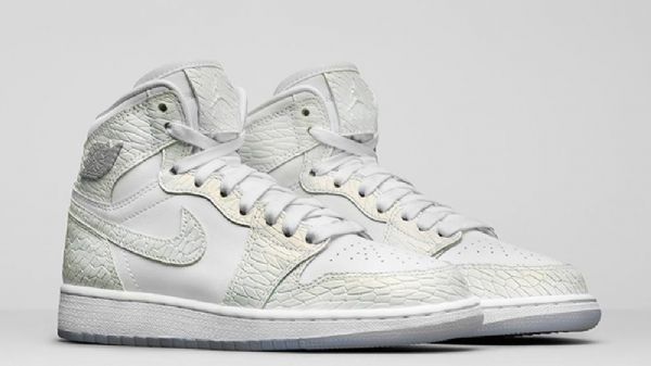 Nike Air Jordan 1 Heiress Sko Til Mænd Hvid