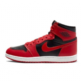 Nike Air Jordan 1 Hi 85 Sko Til Mænd Rød Sort