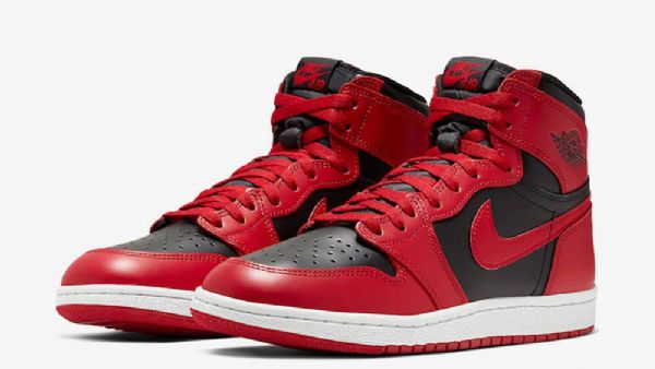 Nike Air Jordan 1 Hi 85 Sko Til Mænd Rød Sort