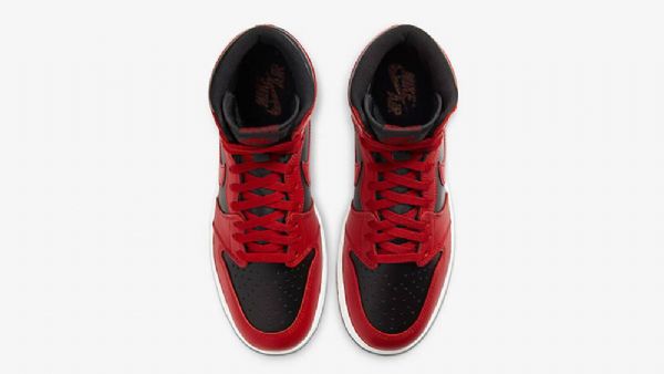 Nike Air Jordan 1 Hi 85 Sko Til Mænd Rød Sort