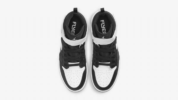 Nike Air Jordan 1 Hi Flyease Sko Til Mænd Sort Hvid
