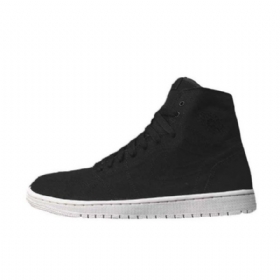 Nike Air Jordan 1 High Tops Decon Sko Til Mænd Sort