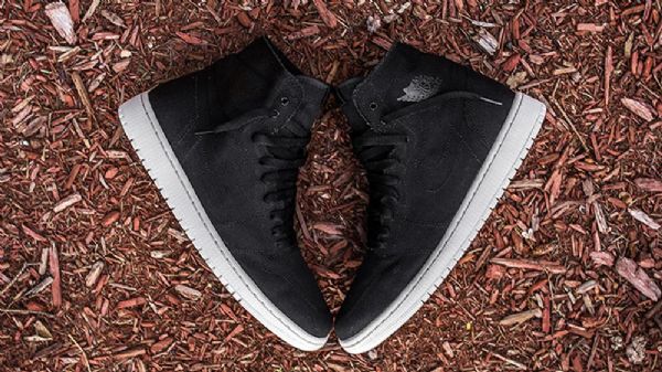 Nike Air Jordan 1 High Tops Decon Sko Til Mænd Sort