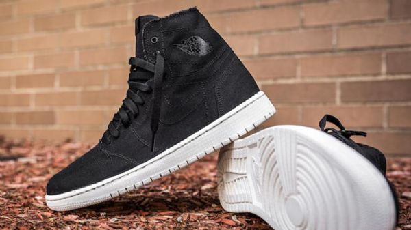 Nike Air Jordan 1 High Tops Decon Sko Til Mænd Sort
