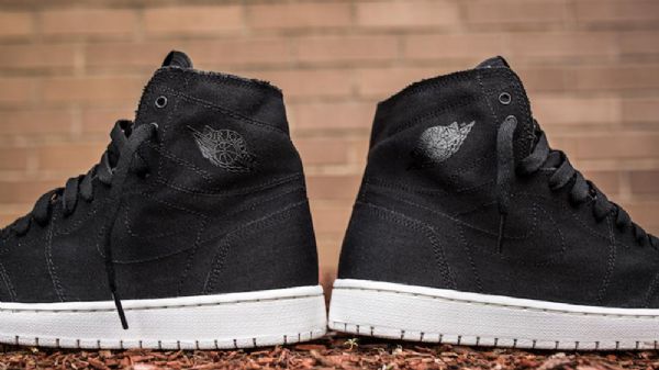 Nike Air Jordan 1 High Tops Decon Sko Til Mænd Sort