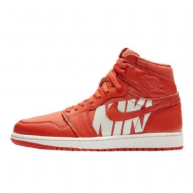 Nike Air Jordan 1 High Tops Og Vintage Sko Til Mænd Coral