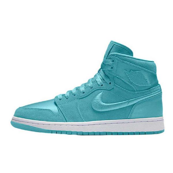 Nike Air Jordan 1 High Tops Pastel Pack Aqua Sko Til Mænd Turkis