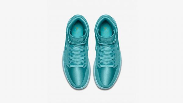 Nike Air Jordan 1 High Tops Pastel Pack Aqua Sko Til Mænd Turkis