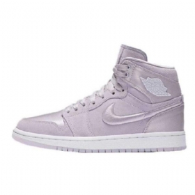 Nike Air Jordan 1 High Tops Pastel Pack Grape Sko Til Mænd Lilla