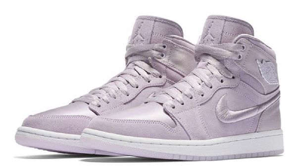 Nike Air Jordan 1 High Tops Pastel Pack Grape Sko Til Mænd Lilla