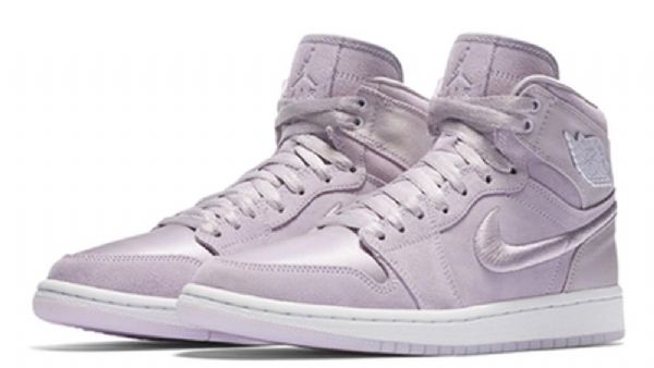 Nike Air Jordan 1 High Tops Pastel Pack Grape Sko Til Mænd Lilla