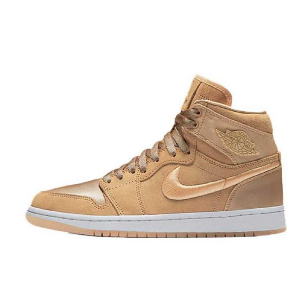 Nike Air Jordan 1 High Tops Pastel Pack Peach Sko Til Mænd Brun