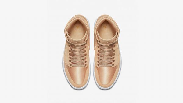 Nike Air Jordan 1 High Tops Pastel Pack Peach Sko Til Mænd Brun