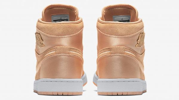Nike Air Jordan 1 High Tops Pastel Pack Peach Sko Til Mænd Brun