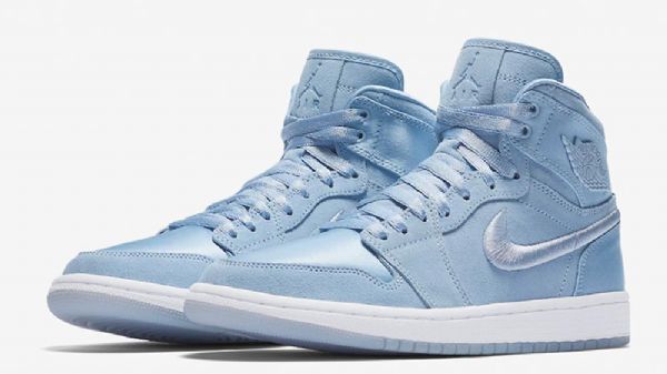 Nike Air Jordan 1 High Tops Pastel Pack Sko Til Mænd Blå