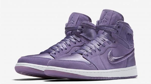 Nike Air Jordan 1 High Tops Pastel Pack Sko Til Mænd Lilla