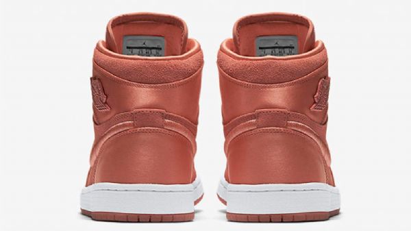 Nike Air Jordan 1 High Tops Pastel Pack Sun Blush Sko Til Kvinder Lyserød