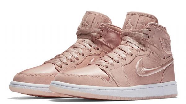 Nike Air Jordan 1 High Tops Pastel Pack Sunset Tint Sko Til Mænd Coral