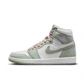 Nike Air Jordan 1 High Tops Seafoam Sko Til Mænd Orange