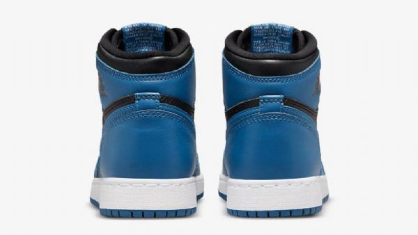 Nike Air Jordan 1 High Tops Sko Til Mænd Mørkeblå Sort