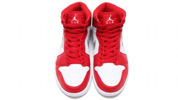 Nike Air Jordan 1 High Tops Sko Til Mænd Rød