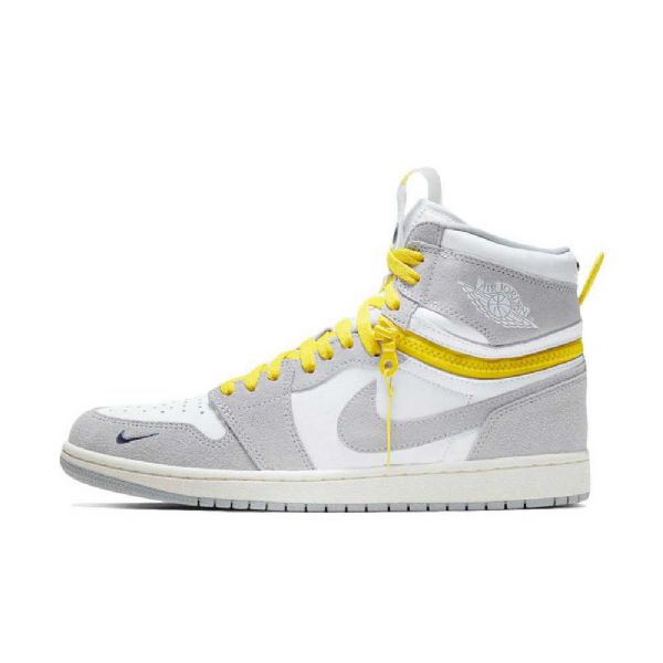 Nike Air Jordan 1 High Tops Switch Sko Til Mænd Lysegrå