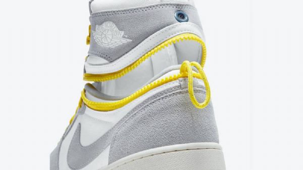 Nike Air Jordan 1 High Tops Switch Sko Til Mænd Lysegrå