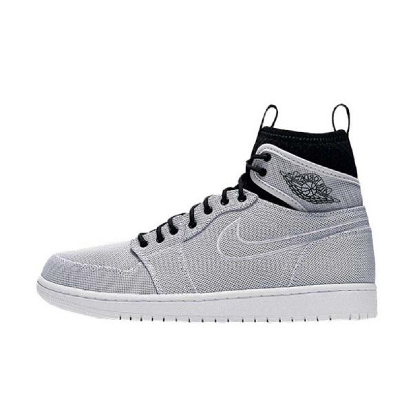 Nike Air Jordan 1 High Tops Ultra Sko Til Mænd Hvid