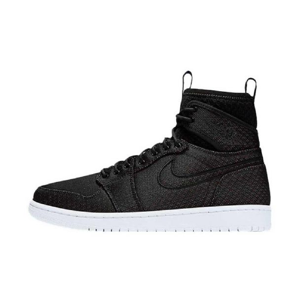 Nike Air Jordan 1 High Tops Ultra Sko Til Mænd Sort