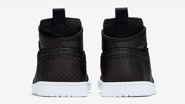 Nike Air Jordan 1 High Tops Ultra Sko Til Mænd Sort