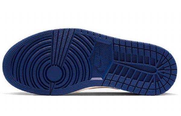 Nike Air Jordan 1 High Tops Zip Retro Basketball Sko Til Damer Blå