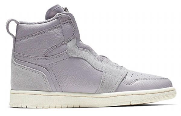 Nike Air Jordan 1 High Tops Zip Retro Basketball Sko Til Damer Lilla