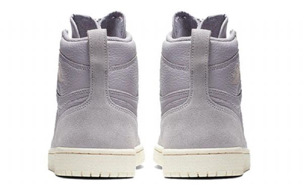 Nike Air Jordan 1 High Tops Zip Retro Basketball Sko Til Damer Lilla