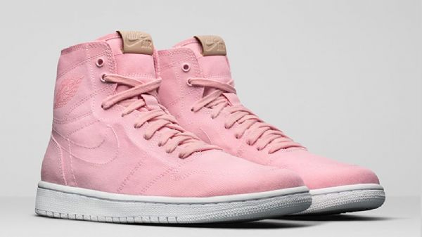 Nike Air Jordan 1 Høje Overdele Decon Påskesko Til Mænd Lyserød