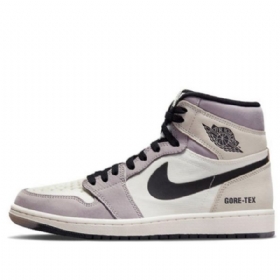 Nike Air Jordan 1 Høje Overdele Element Gore-tex Retro Basketball Sko Til Mænd Lys Lilla