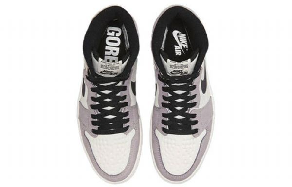 Nike Air Jordan 1 Høje Overdele Element Gore-tex Retro Basketball Sko Til Mænd Lys Lilla