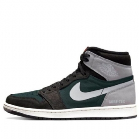 Nike Air Jordan 1 Høje Overdele Element Gore-tex Retro Basketball Sko Til Mænd Sort Grå