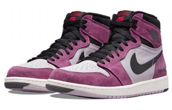 Nike Air Jordan 1 Høje Overdele Element Gtx Retro Basketball Sko Til Mænd Light Burgundy