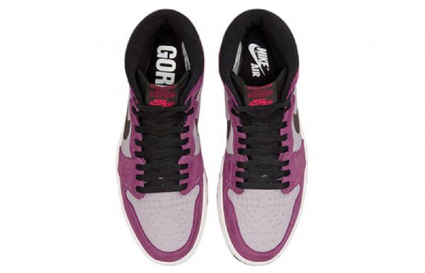 Nike Air Jordan 1 Høje Overdele Element Gtx Retro Basketball Sko Til Mænd Light Burgundy