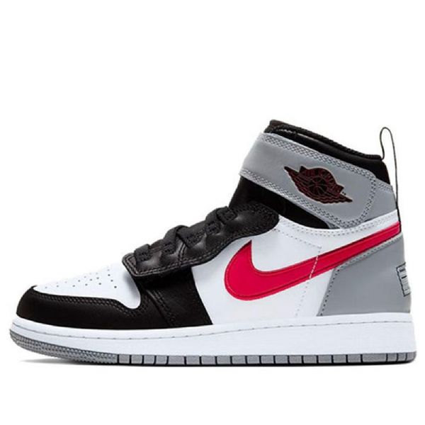 Nike Air Jordan 1 Høje Overdele Flyease Gs Basketball Sko Til Mænd Grå